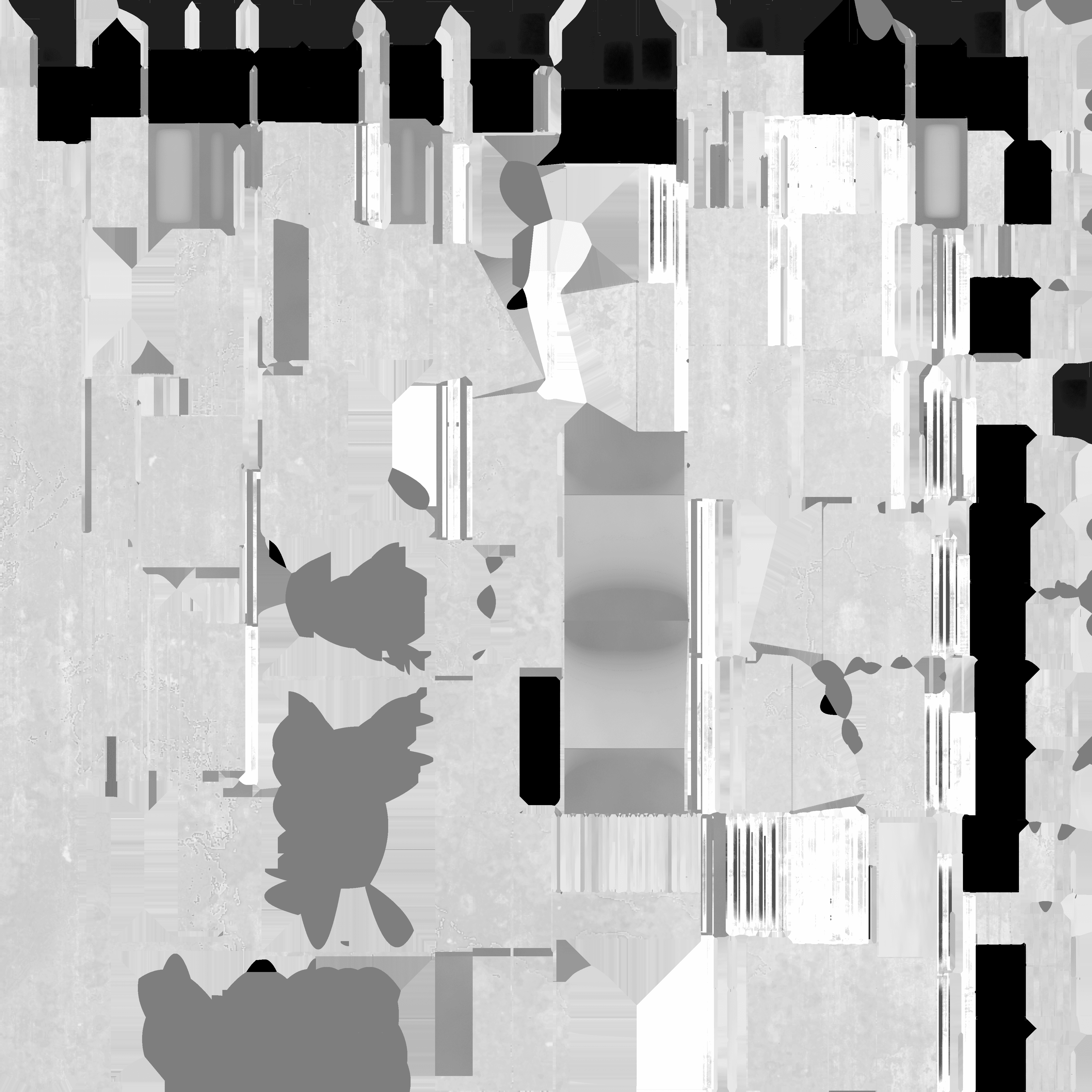 Roughness texture map supplied with the facade study.